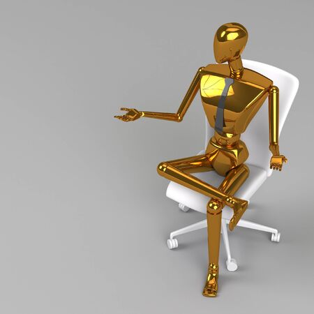 doll sitting in chair