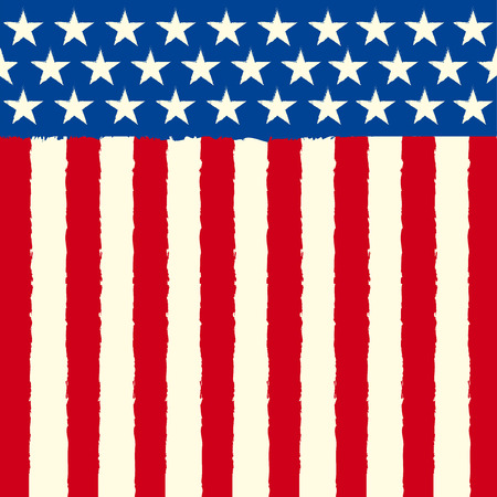 A square american background for a leaflet or a greeting card - 40116530