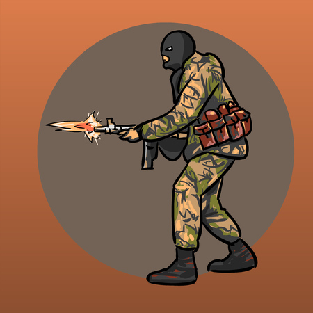 銃を持った兵士戦士 特殊部隊だ のイラスト素材 ベクタ Image 銃を持った兵士戦士 特殊部隊だ のイラスト素材 ベクタ Image