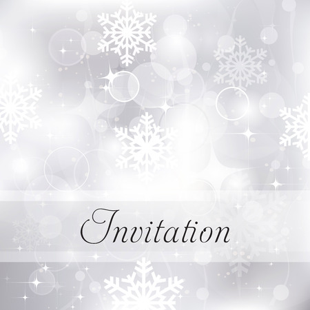 glittery silver christmas invitation background royalty free christmas invitation background