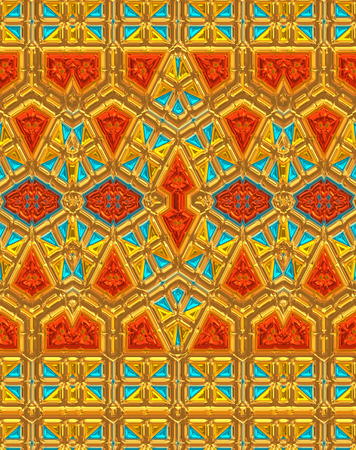 Moderne Hintergrund Muster In Orange Gold Und Turkis Lizenzfreie Fotos Bilder Und Stock Fotografie Image 36016779