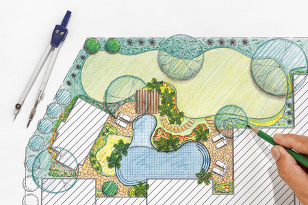 Landscape Architect Design Backyard Plan For Villa Stock Photo Gorgeous Backyard Plans Designs Landscape Architect Design Backyard Plan For Villa Stock Photo Gorgeous Backyard Plans Designs