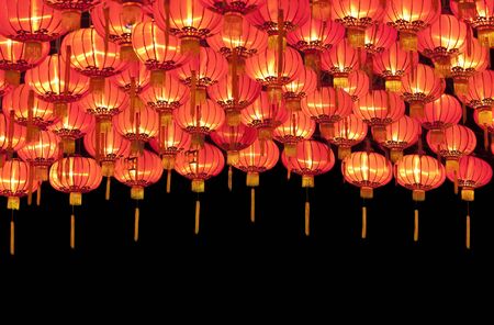 赤い中国提灯 の写真素材 画像素材 Image