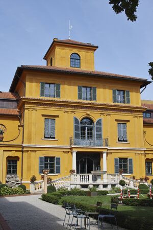 Lenbachhaus The Facade Of The Villa Stock Photo Picture And