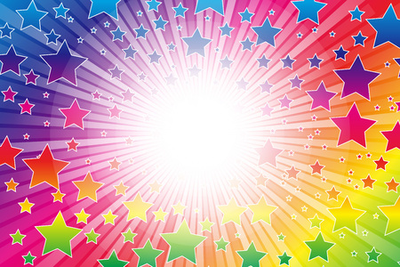 Wallpaper materials, starburst, StarMine, dust, Stardust, light, Fireworks, Rainbow colors, glitter, glow, Rainbow