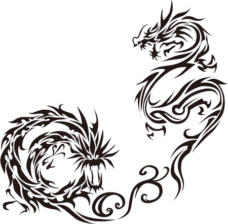 Drachen Tattoo Lizenzfreie Bilder Und Fotos Kaufen - 123RF