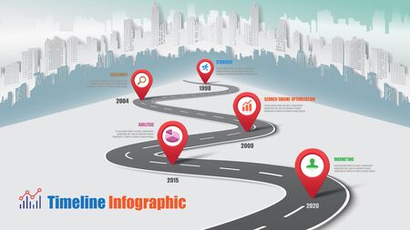 1 758 road map to success stock vector illustration and royalty free