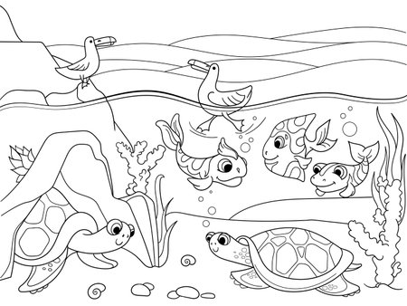 大人のための動物本湿地風景ベクトル イラストです 大人のためのアンチ ストレス 黒と白のラインの昆虫 カエル 杖 トンボ 魚 睡蓮 水レース パターンの性質 のイラスト素材 ベクタ Image 大人のための動物本湿地風景ベクトル イラストです 大人のためのアンチ ストレス 黒と白のラインの昆虫 カエル 杖 トンボ 魚 睡蓮 水レース パターンの性質 のイラスト素材 ベクタ Image