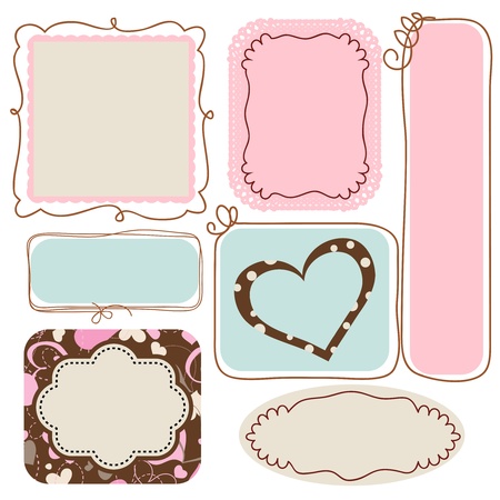 blank cute frames for text royalty free cliparts vectors and stock