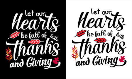 T-shirt de thanksgiving, autocollant, tasse, conception de sac Banque d'images