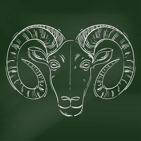 ベクトル Ram の抽象的なイラスト 牡羊座 星占い 動物 黒板 のイラスト素材 ベクタ Image ベクトル Ram の抽象的なイラスト 牡羊座 星占い 動物 黒板 のイラスト素材 ベクタ Image