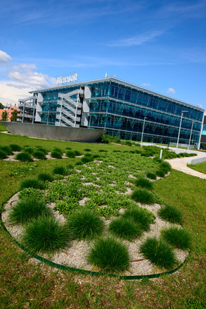 milano italy april 29 2014 microsoft italy corporate headquarters microsoft corporate headquarters