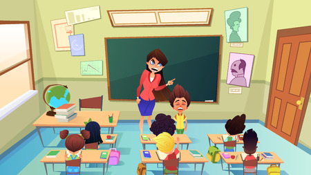 178 Strenge Lehrerin Vektorgrafiken Cliparts Und Illustrationen Kaufen 123rf
