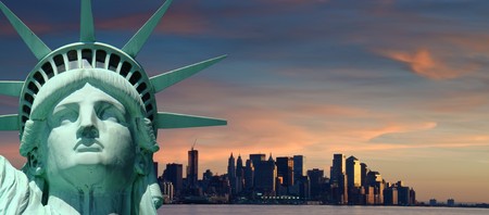 Photo beautiful tourism travel concept for new york city