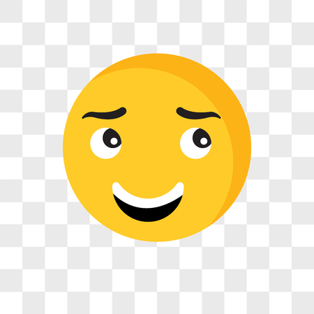 Emoji Vector Icon Isolated On Transparent Background Logo Concept Stock Emoji Vector Icon Isolated On Transparent Background Logo Concept Stock