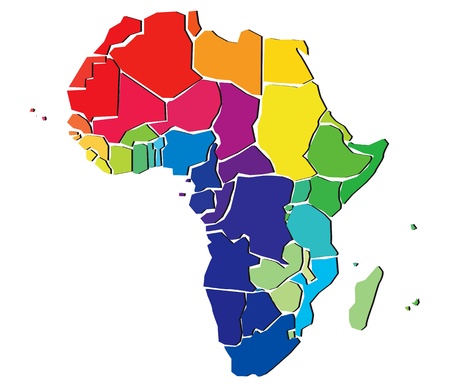 map of african continents
