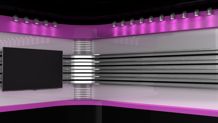 テレビ スタジオ ピンクのスタジオ テレビ番組の背景 壁にテレビ ニュース スタジオ すべて緑画面またはクロマ キーのビデオや写真の生産に最適な背景 3 D レンダリング の写真素材 画像素材 Image テレビ スタジオ ピンクのスタジオ テレビ番組の背景 壁にテレビ ニュース スタジオ すべて緑画面またはクロマ キーのビデオや写真の生産に最適な背景 3 D レンダリング の写真素材 画像素材 Image