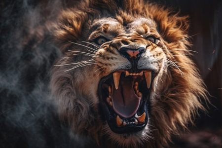 Lion Roar Stock Photos and Images - 123RF