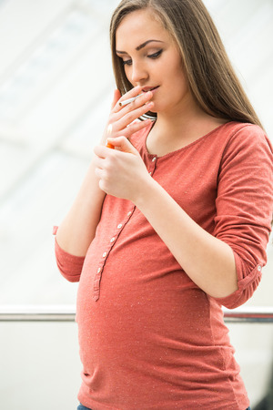 Pregnancy and cigeratte smoke