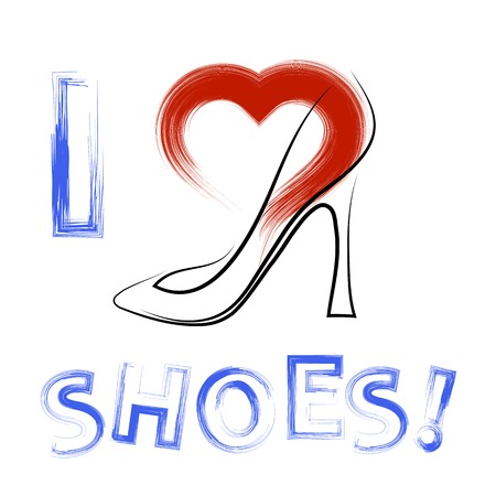 Affiche Imprimee A La Main A La Main Avec Une Citation Positive Silhouette De Chaussures Femme Moderne Avec Des Mots Positifs Grunge Clip Art Libres De Droits Svg Vecteurs Et