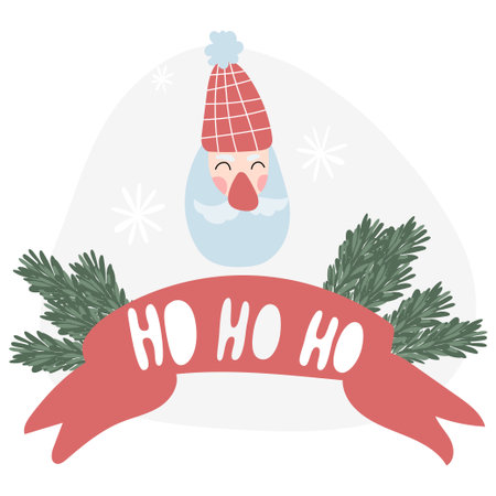 おかしいクリスマスの挨拶のカード!面白いサンタ クロースでは