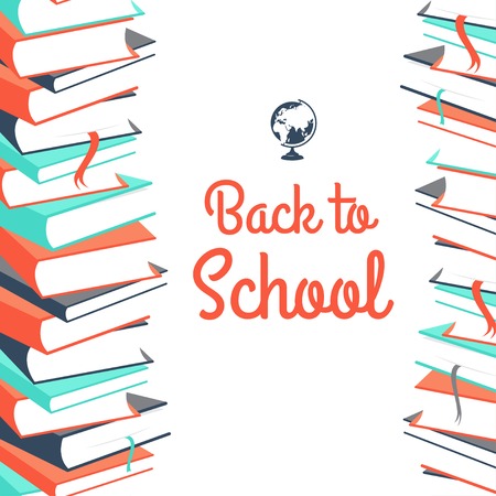 ベクトル イラスト本のフレーム あなたのデザインのフラット スタイルのイラスト素材 ベクタ Image 33850079