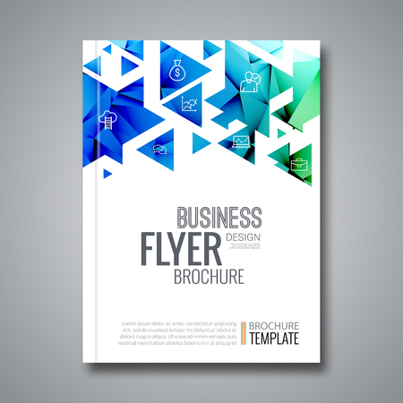 レポート カラフルな三角形幾何学模様デザインの背景 カバーの雑誌 本のパンフレットの表紙のテンプレート ベクトル図をカバーします のイラスト素材 ベクタ Image レポート カラフルな三角形幾何学模様デザインの背景 カバーの雑誌 本のパンフレットの表紙のテンプレート ベクトル図をカバーします のイラスト素材 ベクタ Image