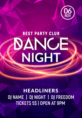 party event flyer