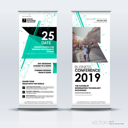 vertical banner design signboard advertising brochure flyer template advertising brochure ideas