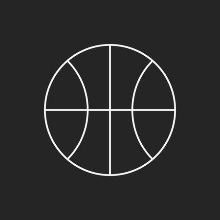 バスケット ボール ライン アイコン のイラスト素材 ベクタ Image バスケット ボール ライン アイコン のイラスト素材 ベクタ Image