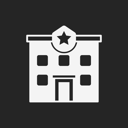 警察署のアイコンのイラスト素材 ベクタ Image 警察署のアイコンのイラスト素材 ベクタ Image