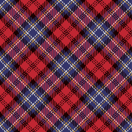 タータンのシームレスなパターン背景 紫 白 黒 金と赤のチェック柄 タータン チェック フランネル シャツ パターン トレンディなタイル ベクトル イラスト壁紙 のイラスト素材 ベクタ Image
