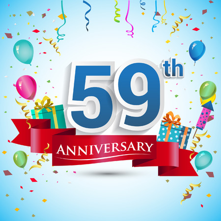 50歳の誕生日ベクトルイラスト のイラスト素材 ベクタ Image