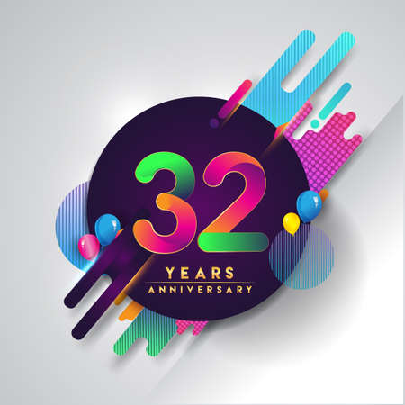74 3 Logo Anniversaire Imagenes Y Fotos 123rf