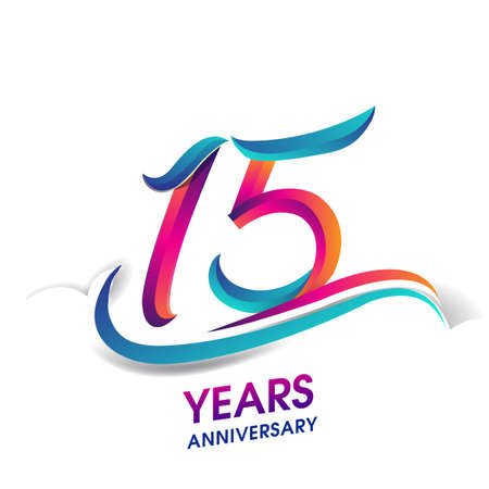 logotipo de 15 años png