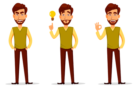 ひげ 漫画のキャラクターを持つビジネスマン 良いアイデアを持つスマートカジュアルな服を着た若いハンサムなビジネスマン 漫画スタイルのベクトルキャラクター イラスト のイラスト素材 ベクタ Image ひげ 漫画のキャラクターを持つビジネスマン 良いアイデアを持つスマートカジュアルな服を着た若いハンサムなビジネスマン 漫画スタイルのベクトルキャラクター イラスト のイラスト素材 ベクタ Image