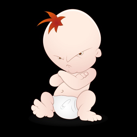 Angry baby