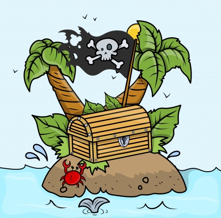 海 ベクターの漫画イラストの宝島 のイラスト素材 ベクタ Image 海 ベクターの漫画イラストの宝島 のイラスト素材 ベクタ Image