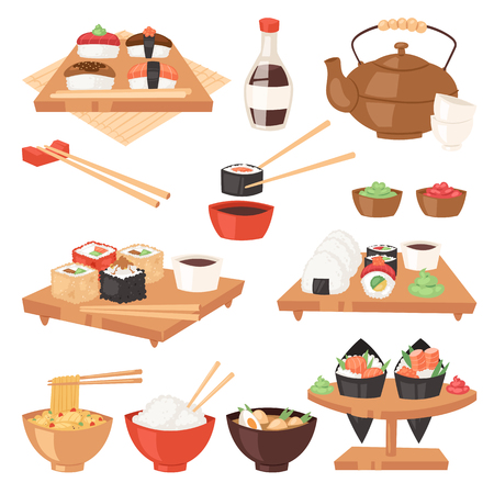 日本食の寿司セットです カラフルな寿司やロール フラット アイコン白背景に ベクトル図 のイラスト素材 ベクタ Image 日本食の寿司セットです カラフルな寿司やロール フラット アイコン白背景に ベクトル図 のイラスト素材 ベクタ Image