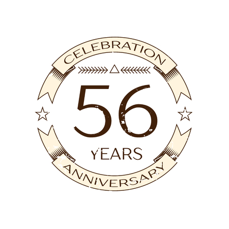 Joyeux Anniversaire 8 Ans Logo De Celebration D 39 Anniversaire Avec Anneau Et Ruban Sur Fond Blanc Modele Vectoriel Pour Votre Conception Clip Art Libres De Droits Vecteurs Et Illustration Image
