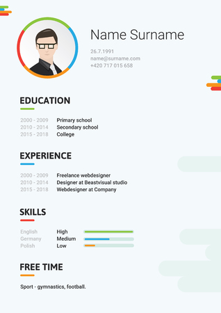 cv it template