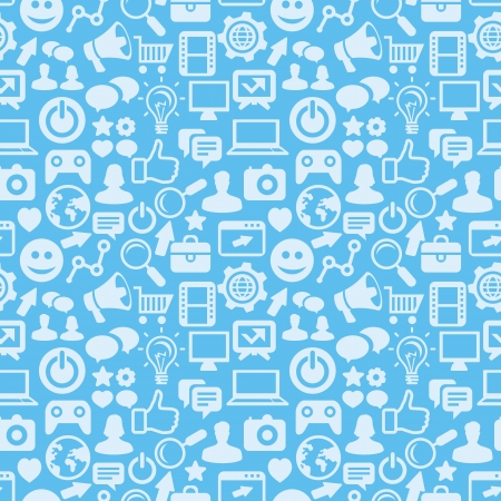 Sns アイコン セット アンサンブル イラスト白背景分離のイラスト素材 ベクタ Image