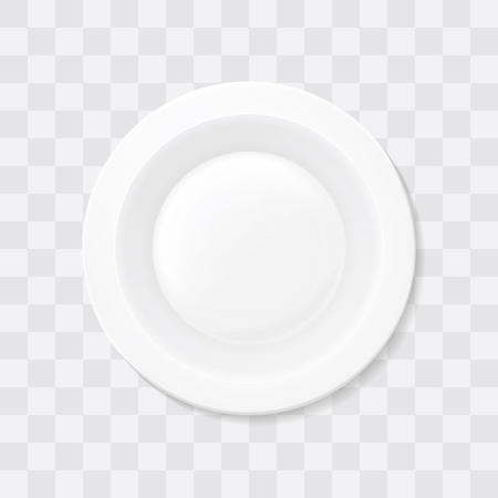 Fondo Blanco Vacio De La Placa Del Plato Vector Placa De Cena Redonda Ilustracion Sobre Fondo Transparente Proyeccion Isometrica Ilustraciones Vectoriales Clip Art Vectorizado Libre De Derechos Image 81732545