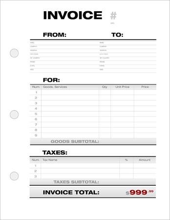 document invoice