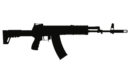 ak 12 silhouette royalty free cliparts vectors and stock