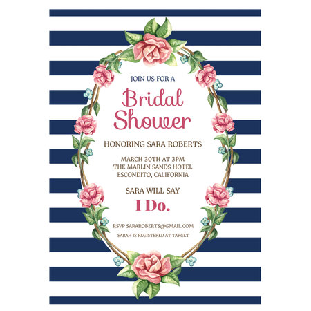 Bridal Shower Invitation Card