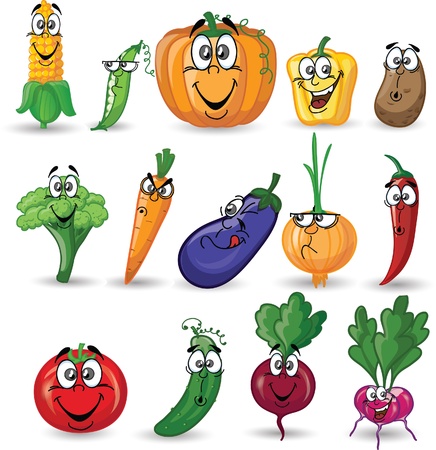 watermelon: Cartoon rau và trái cây