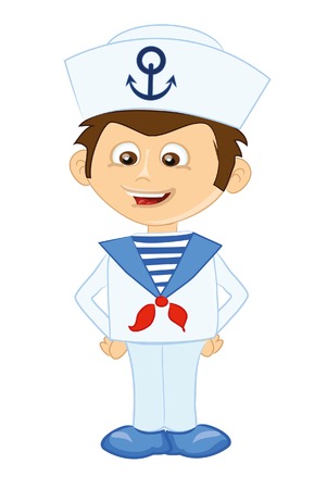 Cartoon sailor