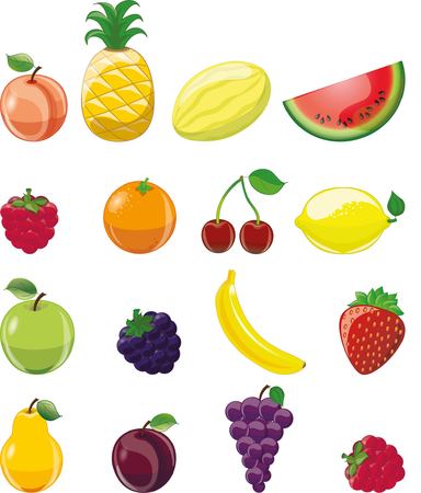banana: Trái cây Cartoon Hình minh hoạ