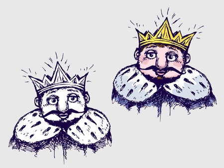 王冠とマントの王様のイメージ 白い背景の上に塗料ペン スケッチの様式化されたイメージ の写真素材 画像素材 Image 王冠とマントの王様のイメージ 白い背景の上に塗料ペン スケッチの様式化されたイメージ の写真素材 画像素材 Image